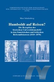 Humboldt auf Reisen? Die Rezeption des «deutschen Universitä ... Image 1